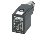 Adaptor M12 tată, &icirc;n unghi, 3 pini, 2+PE