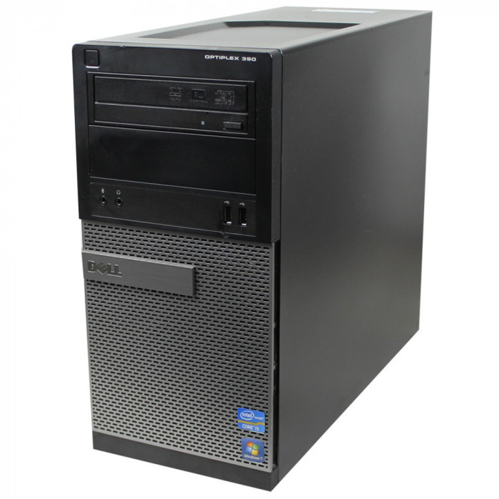 Calculator Second Hand Dell OptiPlex 390 Tower, Intel Core i5-2400 3.10GHz, 4GB DDR3, 500GB SATA, DVD-RW NewTechnology Media