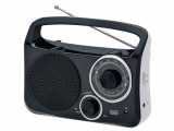 Radio portabil AM/FM Dual Band, RA 762, negru, Trevi