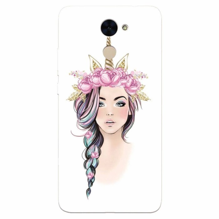 Husa silicon pentru Huawei Nova Lite Plus, Unicorn Girl