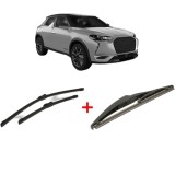 Cumpara ieftin Set 3 stergatoare DS DS 3 / DS 3 CROSSBACK 2019-2022, pentru parbriz si luneta, Bosch Twin