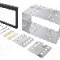 Rama adaptoare, 2 DIN, Porsche, neagra, ACV - 381323-02