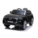 Masinuta electrica copii Injusa Audi Q8, Negru, +3 ani, Telecomanda, USB