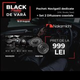 Pachet Navigatie VW Skoda Seat 2010-2017 2+32 plus Set 2 Difuzoare coaxiale Nakamichi pe 2 cai, 130 mm, 150 W max CarStore Technology
