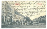 5794 - BISTRITA, Market, Romania - old postcard - used - 1908