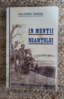 IN MUNTII NEAMTULUI -CALISTRAT HOGAS ,1934 foto