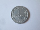 Ungaria 1 Pengo 1941,moneda din imagini, Europa, Aluminiu