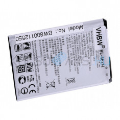 Baterie de telefon mobil VHBW LG BL-46ZH, EAC63079701 - 2125mAh, 3.8V, Li-ion