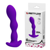 Plug anal silicon vibrator plug 12mode 14cm