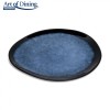 SET 4 FARFURII OVALE CERAMICA 28 CM, SERENITY, ART, Heinner