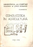 Conducerea In Agricultura - Romulus Mandache