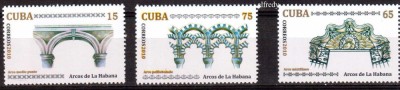 CUBA 2010, Arhitectura - Arcade, serie neuzata, MNH foto