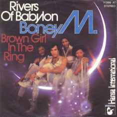 Boney M. ? Rivers Of Babylon / Brown Girl In The Ring Disc vinil single 7&amp;quot; foto