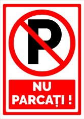 indicator de securitate pentru interzicere nu parcati foto
