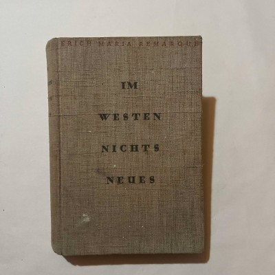 Erich Maria Remarque - Im Westen Nichts Neues foto