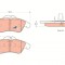 TRW GDB1220 COTEC set placute frana,frana disc