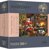 Puzzle din lemn - Christmas Evening | Trefl