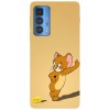 Husa compatibila cu Motorola Moto G20 model Low on cheese Jerry, Silicon, TPU, Viceversa, Transparent, Carcasa