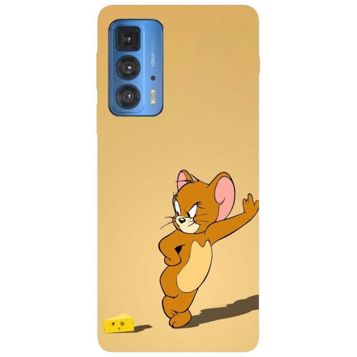 Husa compatibila cu Motorola Edge 20 Lite model Low on cheese Jerry, Silicon, TPU, Viceversa