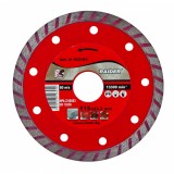 Disc diamantat turbo 115x22,2 mm pentru gresie, granit si portelan
