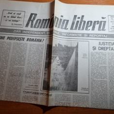 romania libera 18 iulie 1990-nicu ceausescu in proces,cine pedepseste romania ?