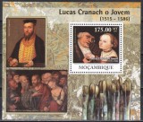 Mozambic 2011 - Picturi de Lucas Cranach o Jovem, Colita, MNH