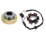 Volanta + Bendix + Magnetou Cross 107cc 110cc 125cc - 6 Bobine