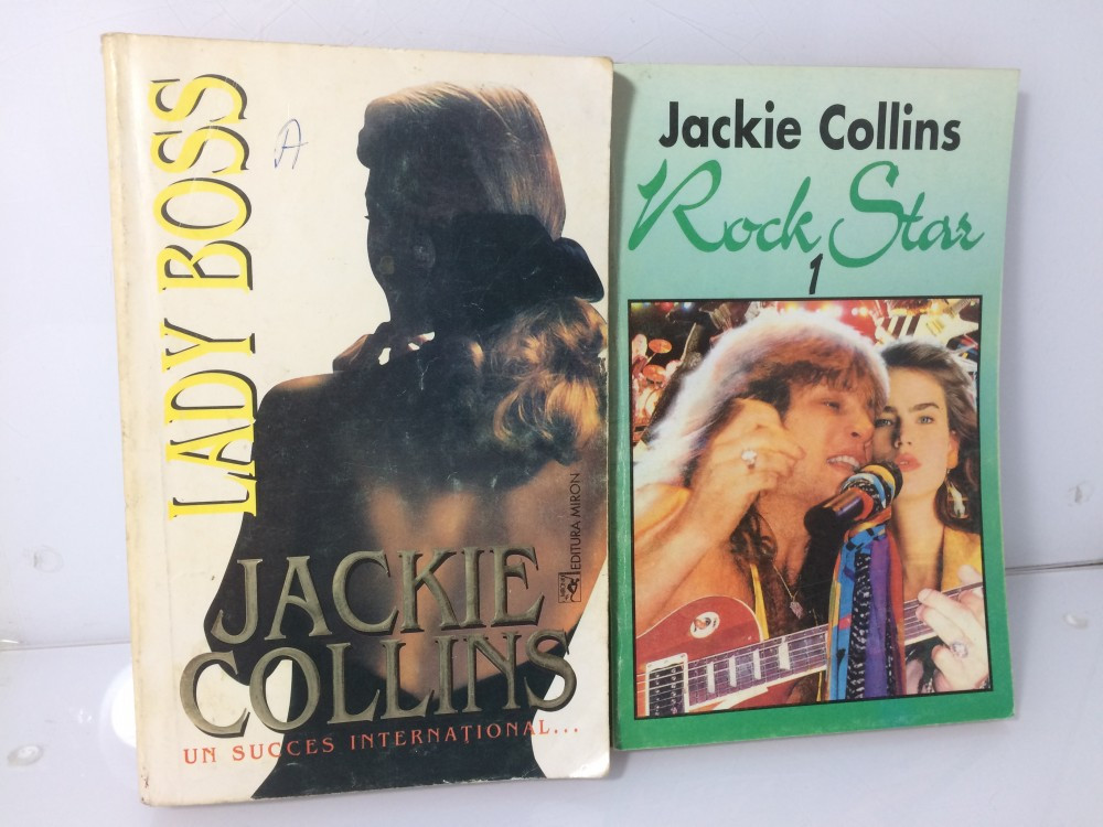 Jackie Collins - Lady Boss si Rockstar - 2 carti | Okazii.ro