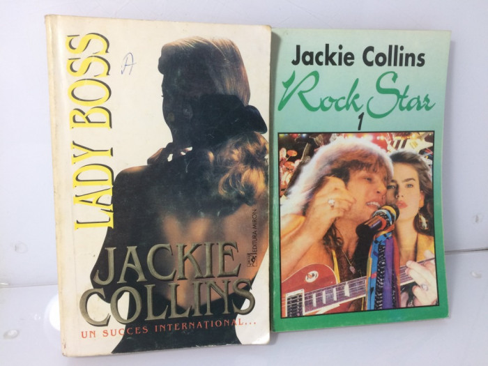 Jackie Collins - Lady Boss si Rockstar - 2 carti