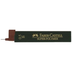 Mina Creion Mecanic Faber &amp;ndash; Castell Super &amp;ndash; Polymer, Mina 0.5 mm, B, Mina pentru Creion, Mina de Tip B, Mine pentru Creioane, Mine Faber-Castell, Mina foto