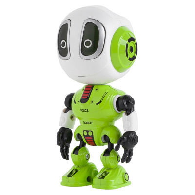 Robot de jucarie Rebel Voice, 3 x LR44, microfon incorporat, Verde foto