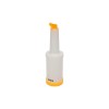 Dispenser Barman Yato 1L Galben YG-07119 Profesional PP/PS, Diametru 90mm, Inaltime 330mm