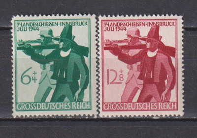 GERMANIA GROSSDEUTSCHES REICH 1944 MI. 897-898 MNH foto