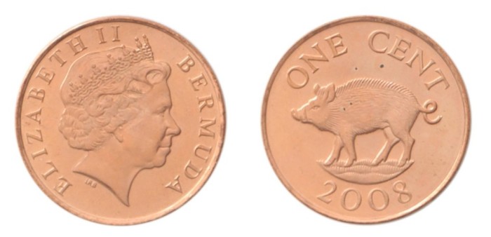 Bermuda 2008 - 1 cent UNC