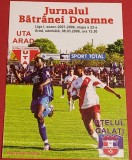 Program meci fotbal UTA ARAD - OTELUL GALATI (08.03.2008)