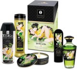 Shunga - Edo Garden Kit Organica Collection - Kit masaj erotic pentru cupluri