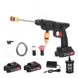 Pistol de spalat cu presiune, 24V, 2 baterii, 240 L/h, 5m furtun, 23.8x22.8x11.5cm