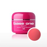 Gel UV Silcare Base One Matt - Sweet Rasperry 04, 5g