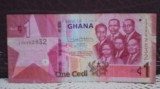 GHANA - 2019 - 1 CEDI - F .