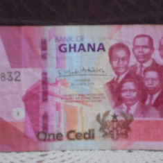 GHANA - 2019 - 1 CEDI - F .