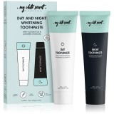 My White Secret Toothpaste Classic Mint set pentru &icirc;ngrijirea dentară pentru dinti albi si stralucitori