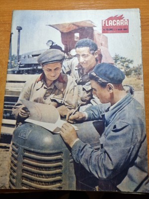 flacara 1 iulie 1954-inaugurarea podului prieteniei de la giurgiu,gheorghiu dej foto