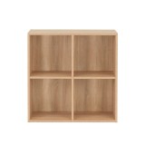 Leziter Boxie dulap de perete deschis 80x80x37 cm stejar sonoma