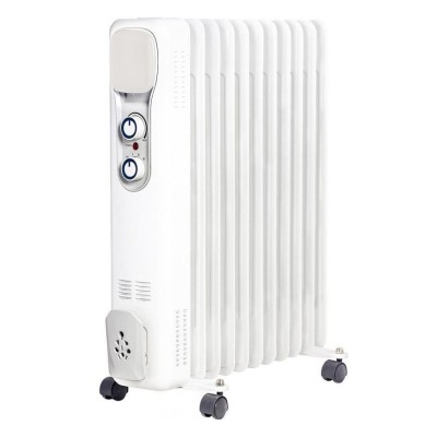 Incalzitor calorifer electric, 11 elementi, 1000/1500/2500 W, Strend Pro foto