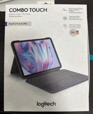 Logitech Combo Touch pentru iPad Pro 11 (M4) tastatura, husa cu touchpad, DE