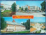 372 - Salonta - vedere multipa, mozaic / cp circulata, Necirculata, Fotografie