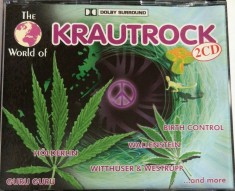 Various &lrm;&ndash; The World Of Krautrock NM / NM dublu cd muzica hard rock avnatgarde ZYX Germania 1997
