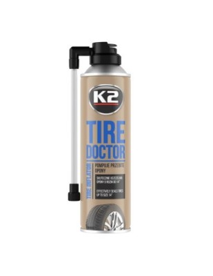 Spray umflat si reparat anvelope K2 Tire Doctor, 400ml foto