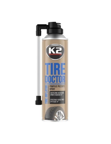 Spray umflat si reparat anvelope K2 Tire Doctor, 400ml