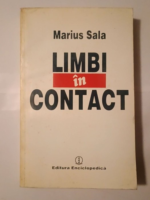 Marius Sala (dedicație/ autograf) - Limbi &icirc;n contact